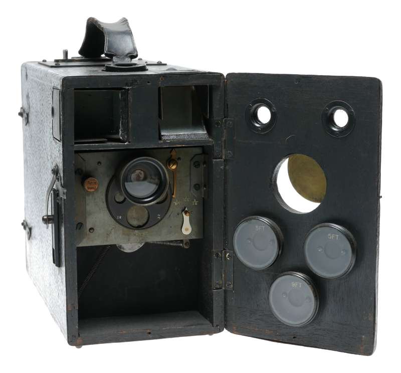 Magazine Box Drop Plate Box Camera 80x110 Inst. Time Shutter