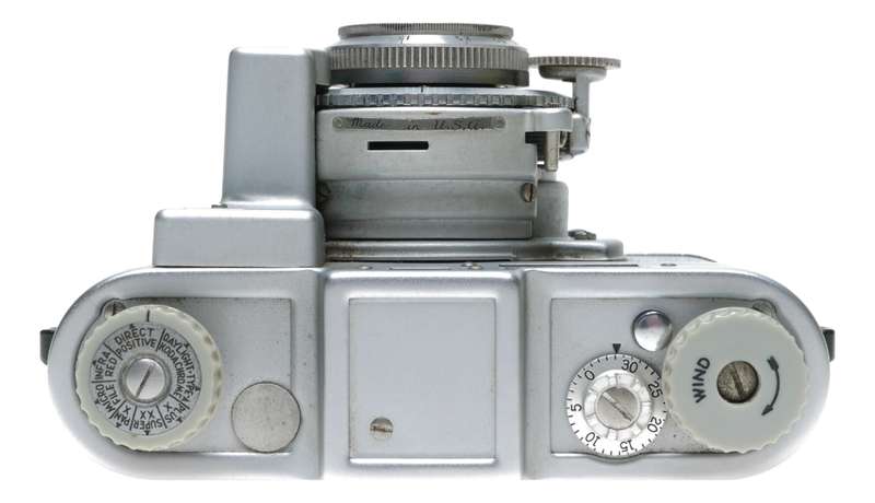 Kodak 35 Rangefinder 35mm Film Camera Anastar f:3.5/50 Flash Shutter