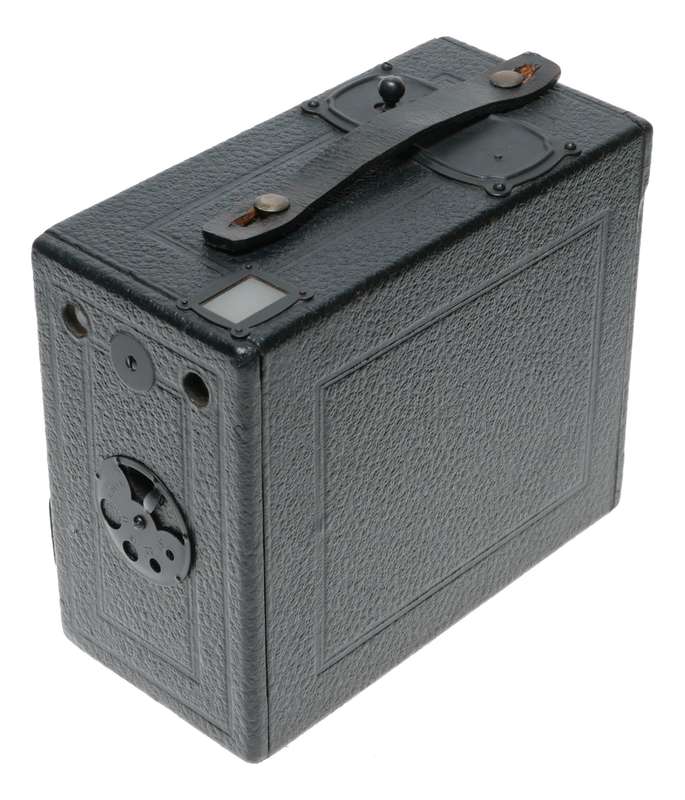 Houghton Ensign Mascot 1A Plate Magazine Box Quarter Plate Camera