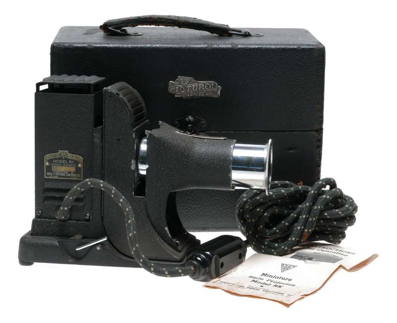 SVE Picturol Miniature Slide Projector Model RK Vintage Collectable