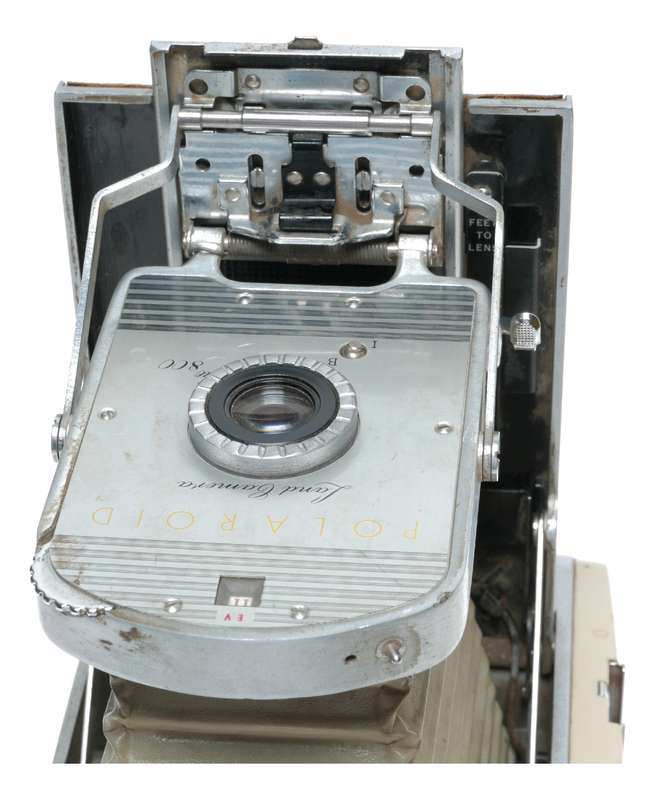 Polaroid 800 Land Folding Type 40 Instant Roll Film Camera
