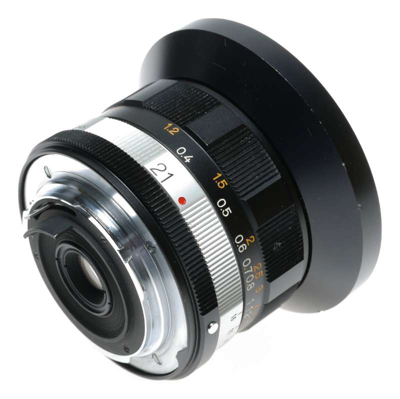 Konica Hexanon 1:4 f=21mm Ultra Wide Lens Auto Reflex T