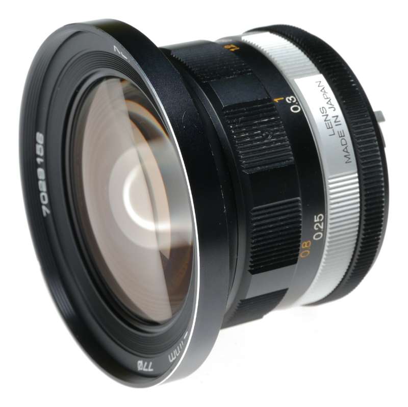 Konica Hexanon 1:4 f=21mm Ultra Wide Lens Auto Reflex T