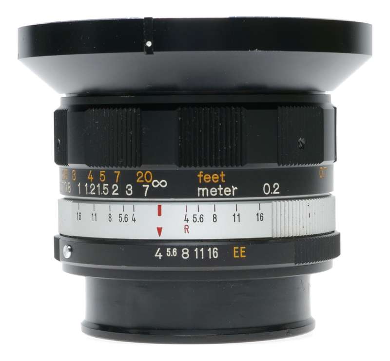 Konica Hexanon 1:4 f=21mm Ultra Wide Lens Auto Reflex T