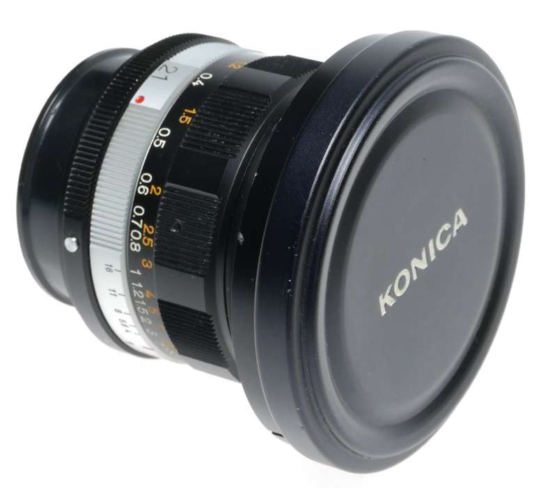 Konica Hexanon 1:4 f=21mm Ultra Wide Lens Auto Reflex T