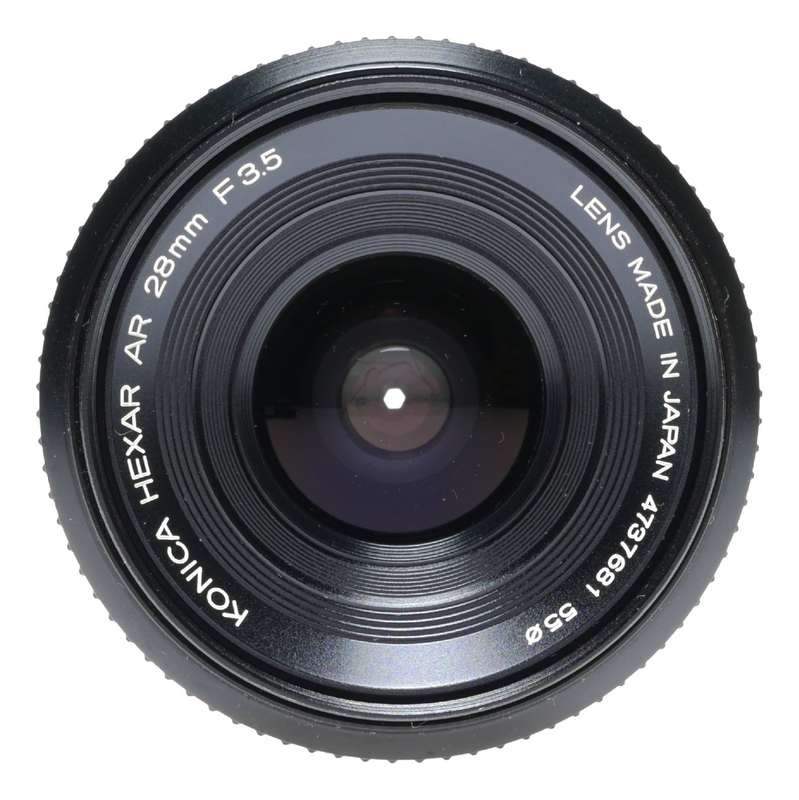 Konica Hexar AR 28mm F3.5 Wide Angle SLR Camera Lens Shade Hood