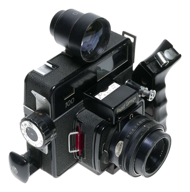 Rapid Omega 100 Press Camera Super Omegon 1:3.5 f=90mm