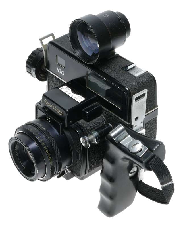 Rapid Omega 100 Press Camera Super Omegon 1:3.5 f=90mm