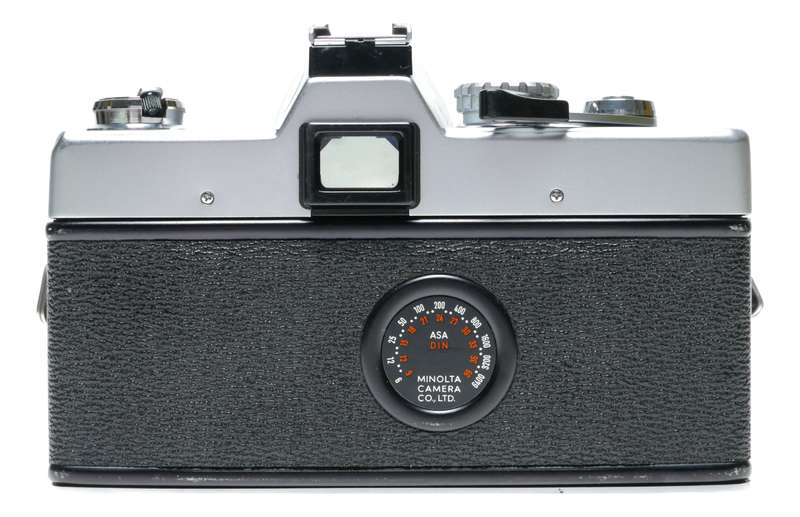 Minolta SRT 100X 35mm SLR Film Camera MD 50mm Lens 1:2