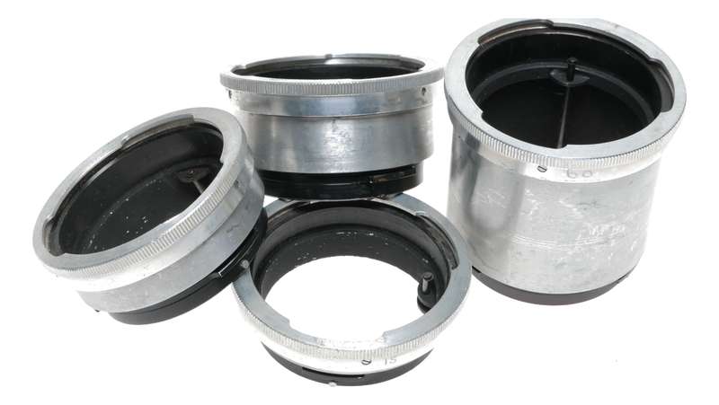 Pentacon Six Automatic Extension Camera Lens Macro Tubes I II III IV