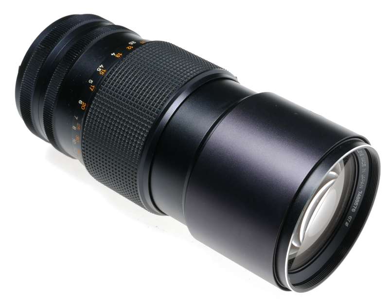 Konica Hexanon AR 200mm F3.5 Camera Tele Lens