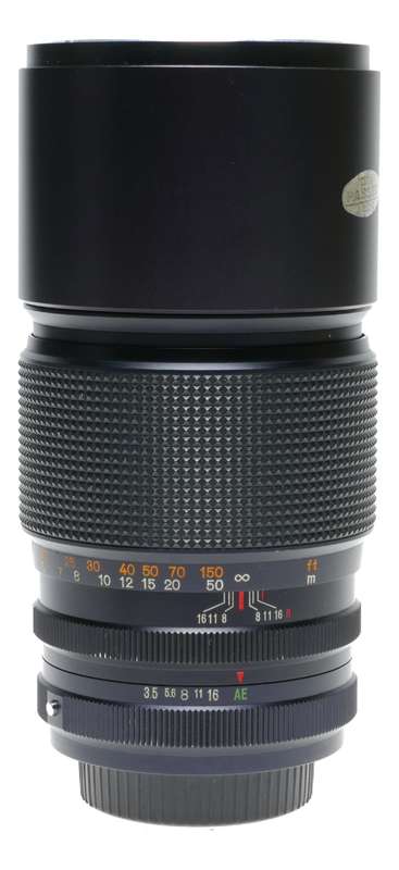 Konica Hexanon AR 200mm F3.5 Camera Tele Lens