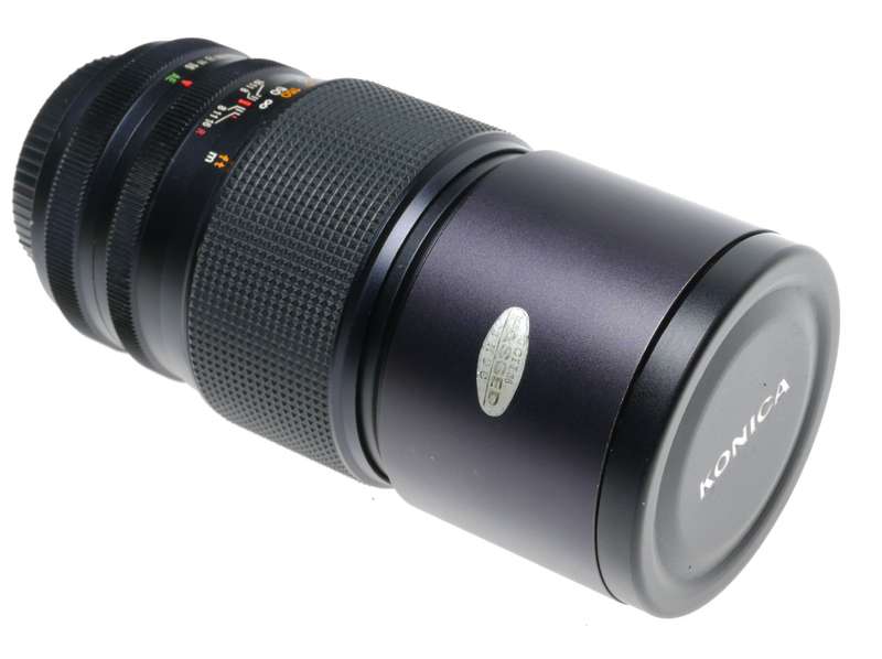 Konica Hexanon AR 200mm F3.5 Camera Tele Lens