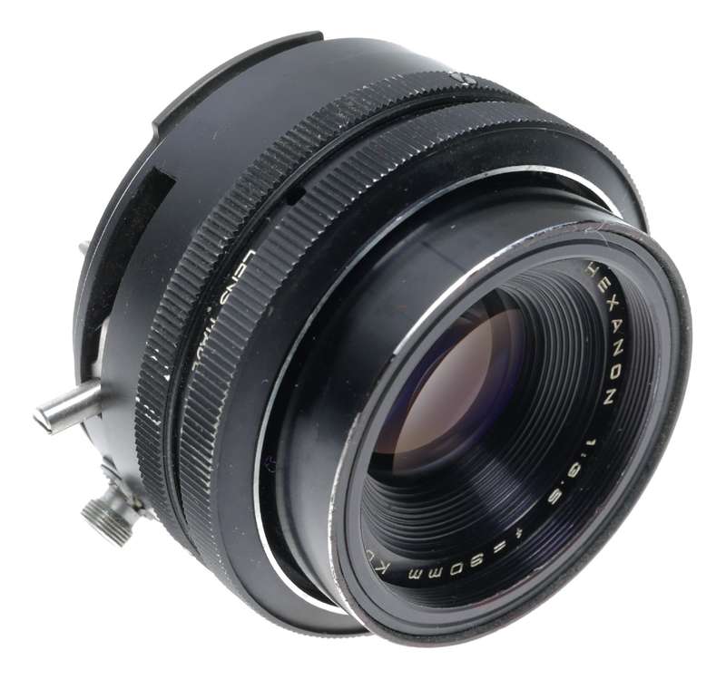 Koni-Omega Hexanon 1:3.5 f=90mm Vintage Press Camera Lens