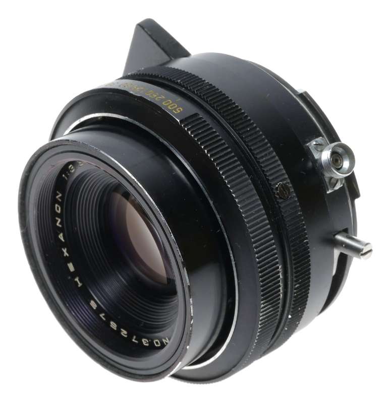 Koni-Omega Hexanon 1:3.5 f=90mm Vintage Press Camera Lens
