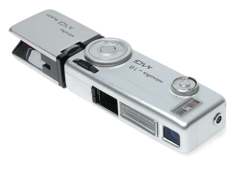 Minolta 16 MG Subminiture Film Camera Flash Accessories Original Kit