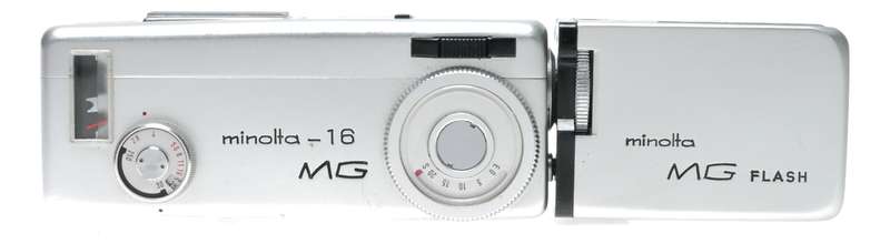 Minolta 16 MG Subminiture Film Camera Flash Accessories Original Kit