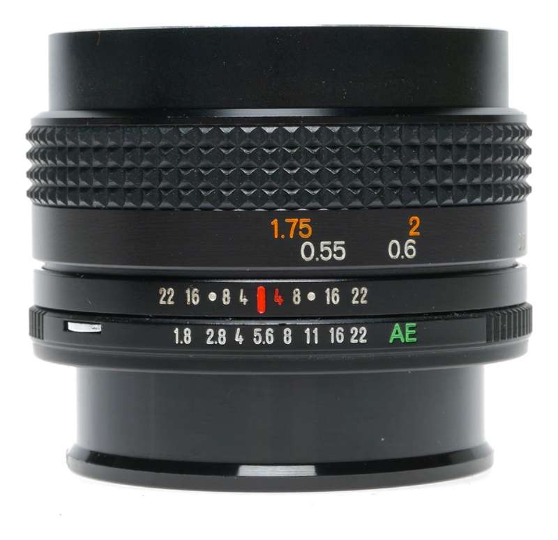 Konica Hexnaon AR 50mm 1.8 SLR Camera Prime Lens