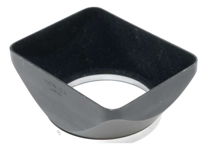 Konica 35mm Lens Shade Clamp Hood in Keeper