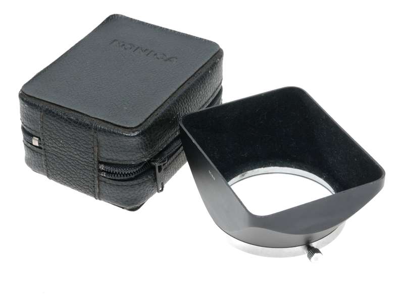 Konica 35mm Lens Shade Clamp Hood in Keeper