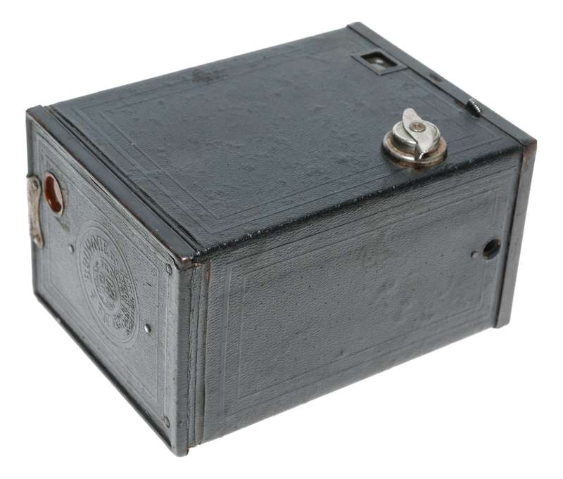 Kodak No.2 Brownie Model F Box 120 Roll Film Vintage Camera