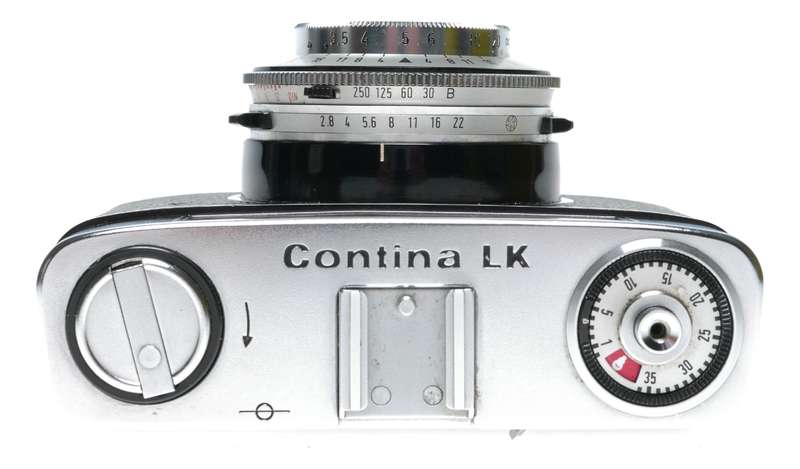 Zeiss Ikon Contina LK 35mm Film Camera Color-Pantar 1:2.8/45