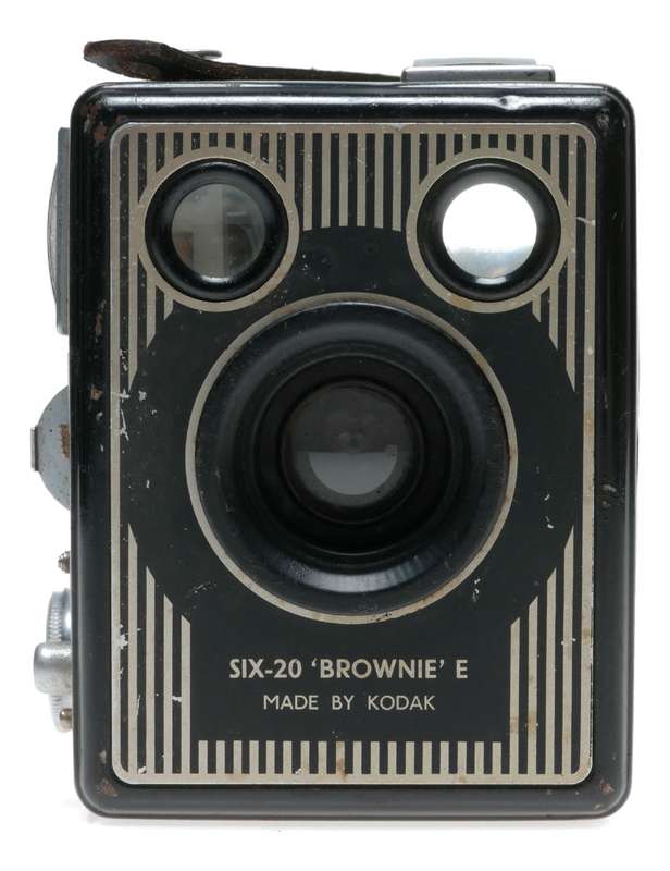 Kodak Brownie E Six-20 Box 620 Roll Film Camera