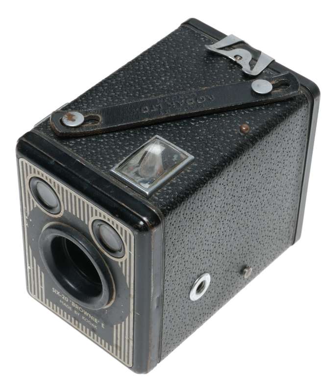 Kodak Brownie E Six-20 Box 620 Roll Film Camera