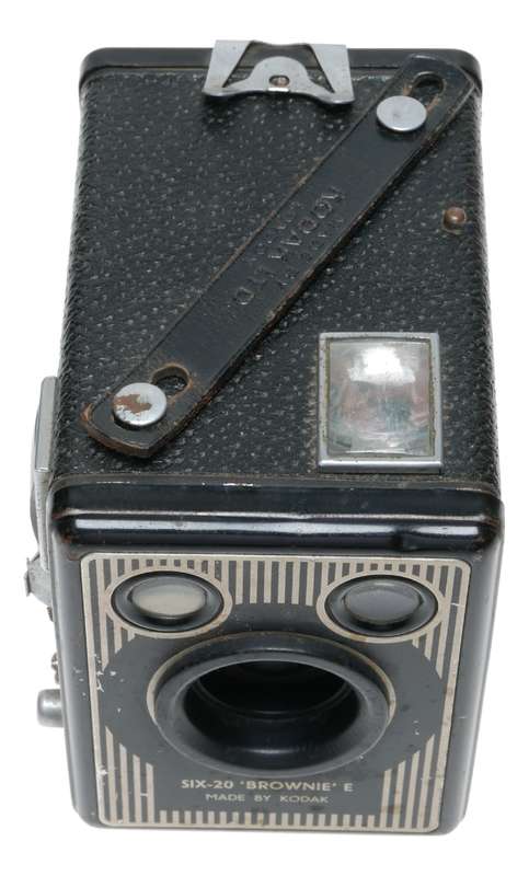 Kodak Brownie E Six-20 Box 620 Roll Film Camera