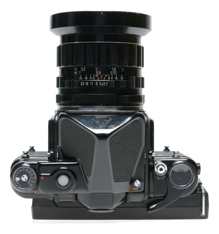 Asahi Pentax 6x7 Film Camera SMC Takumar 3.5/55 Polaroid Back