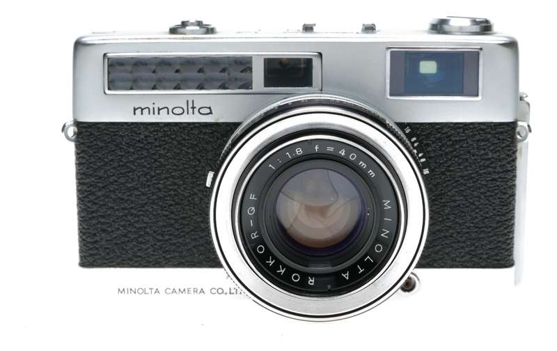 Minolta Minoltina-S Rangefinder Camera Rokkor QF 1:1.8 f=40mm