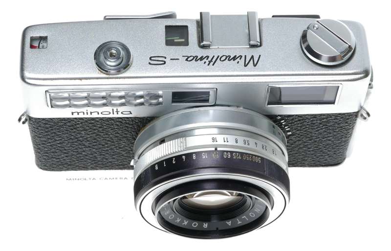 Minolta Minoltina-S Rangefinder Camera Rokkor QF 1:1.8 f=40mm