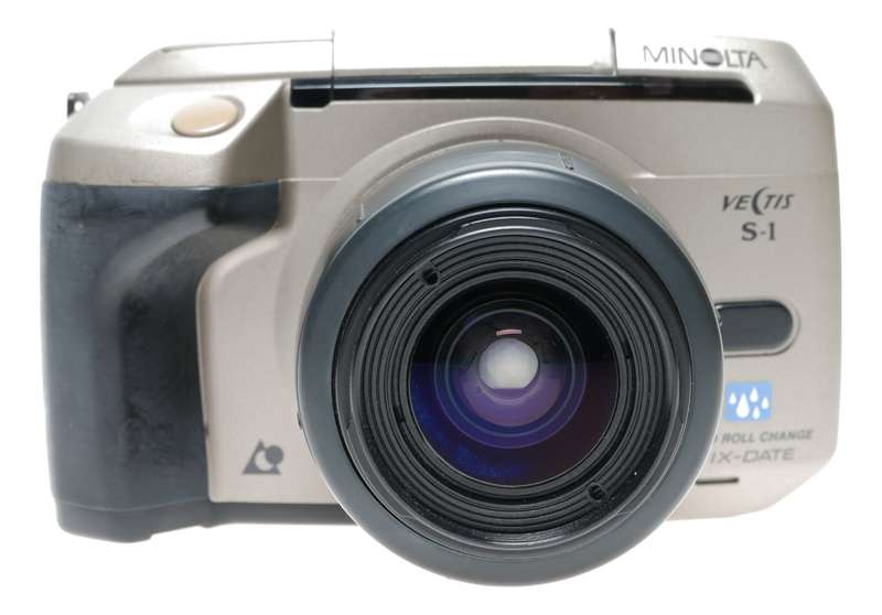 Minolta Vectis S1 APS SLR Film Camera 28-56 Zoom 80-240mm