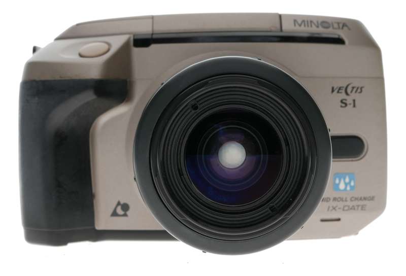 Minolta Vectis S1 APS SLR Film Camera 28-56 Zoom 80-240mm