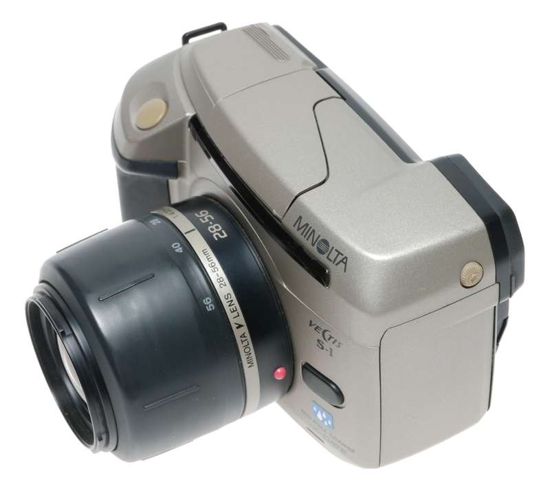 Minolta Vectis S1 APS SLR Film Camera 28-56 Zoom 80-240mm