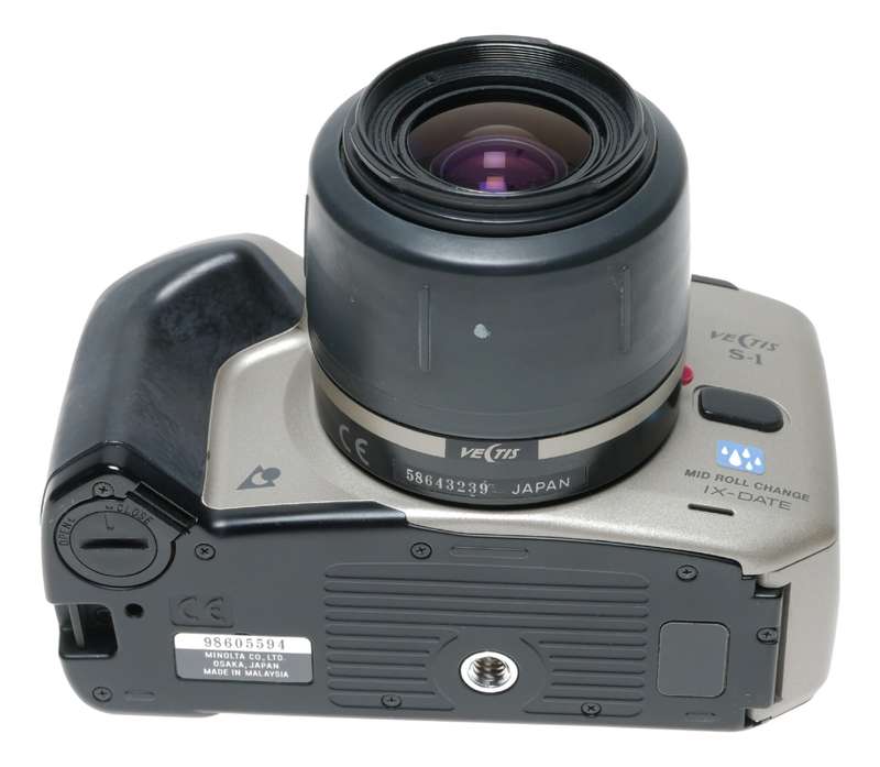 Minolta Vectis S1 APS SLR Film Camera 28-56 Zoom 80-240mm