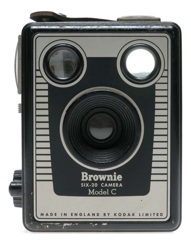 Kodak Brownie Six-20 Model C Box 620 Roll Film Box Camera