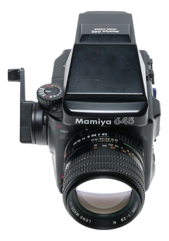 Mamiya 645 Pro Medium Format Film Camera Sekor C 110mm 1:2.8 N