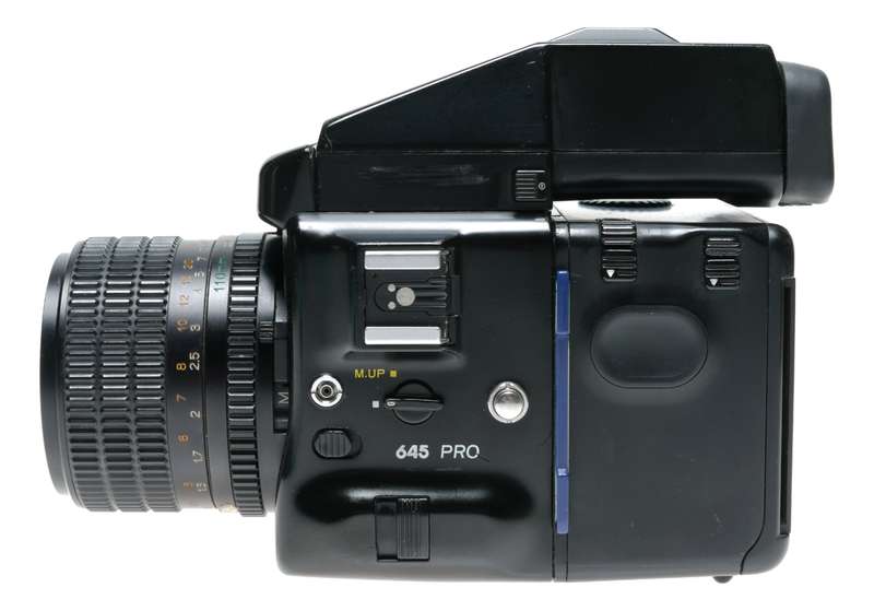 Mamiya 645 Pro Medium Format Film Camera Sekor C 110mm 1:2.8 N