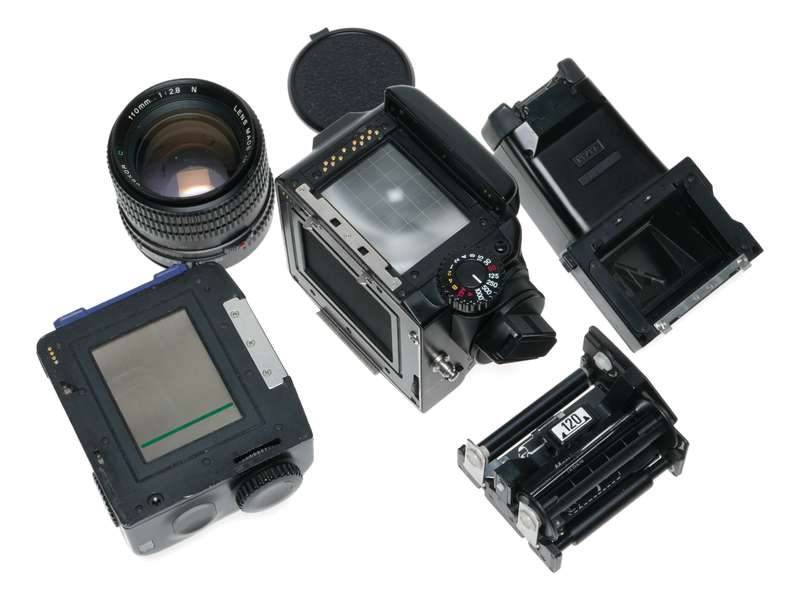 Mamiya 645 Pro Medium Format Film Camera Sekor C 110mm 1:2.8 N