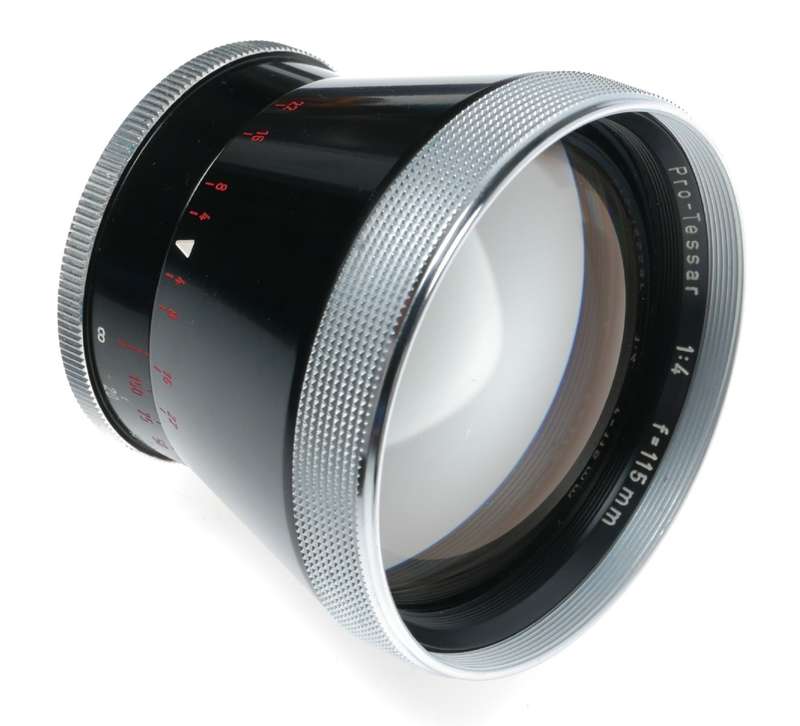 Carl Zeiss Pro Tessar 1:4 f=115mm 35mm Contaflex Camera Lens