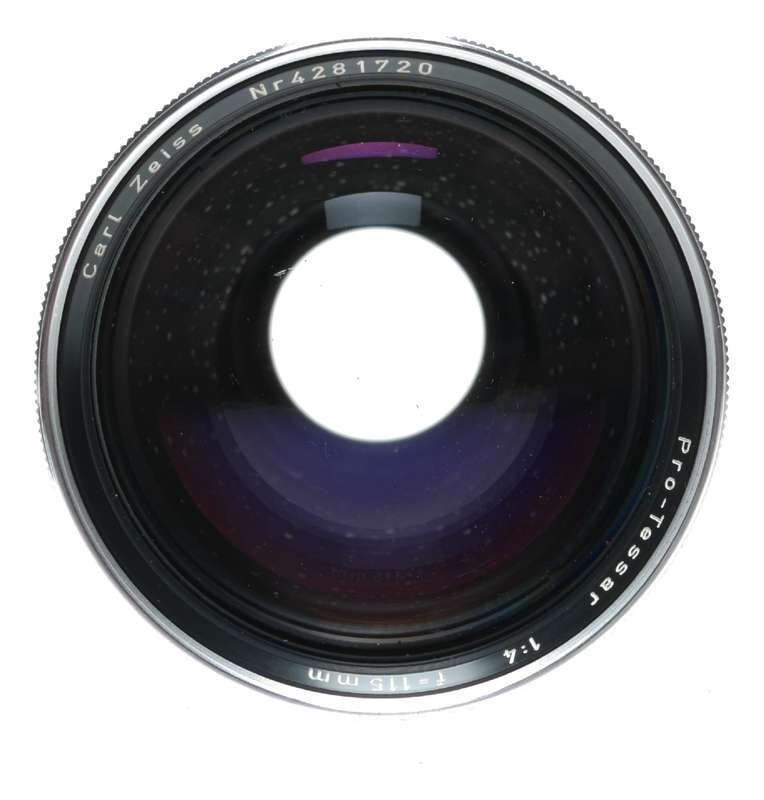 Carl Zeiss Pro Tessar 1:4 f=115mm 35mm Contaflex Camera Lens