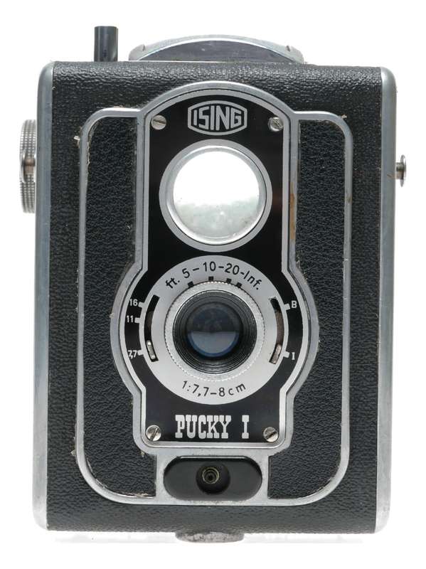 Ising Pucky 1 Box Type 120 Roll Film Camera 6x6 Format