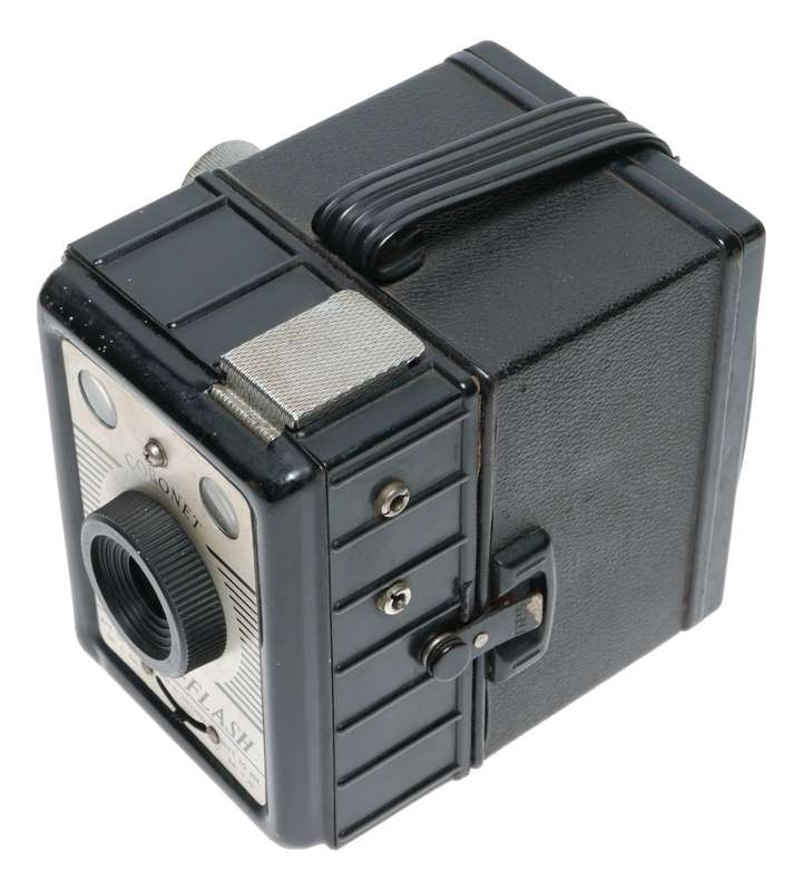 Coronet Super-Flash Box Type 120 Roll Film Camera 6x9 Format