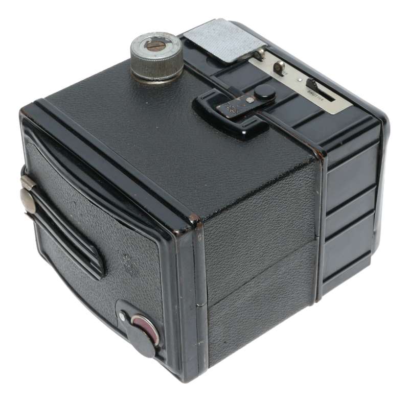 Coronet Super-Flash Box Type 120 Roll Film Camera 6x9 Format
