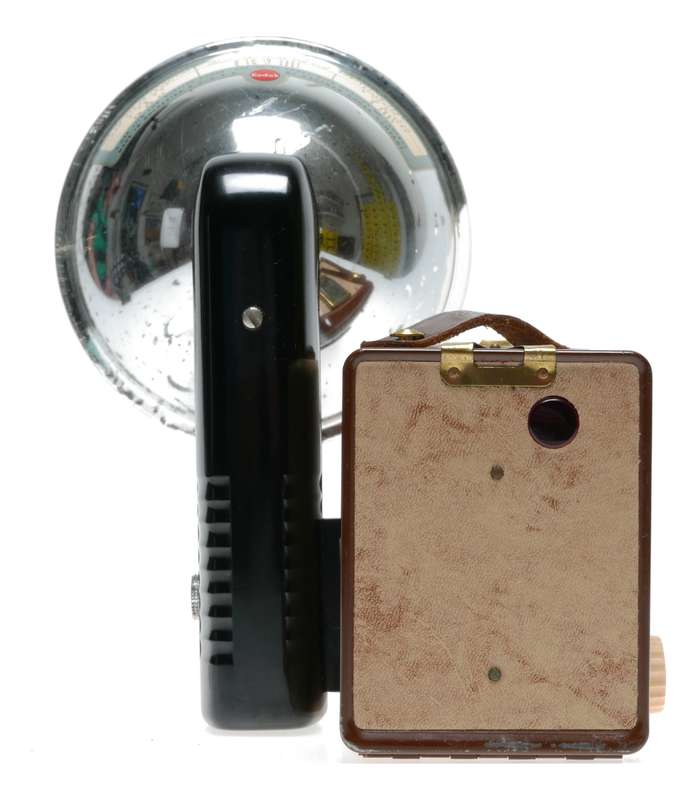 Brownie Flash IV Box Rollfilm Camera Kodalite Flash Holder