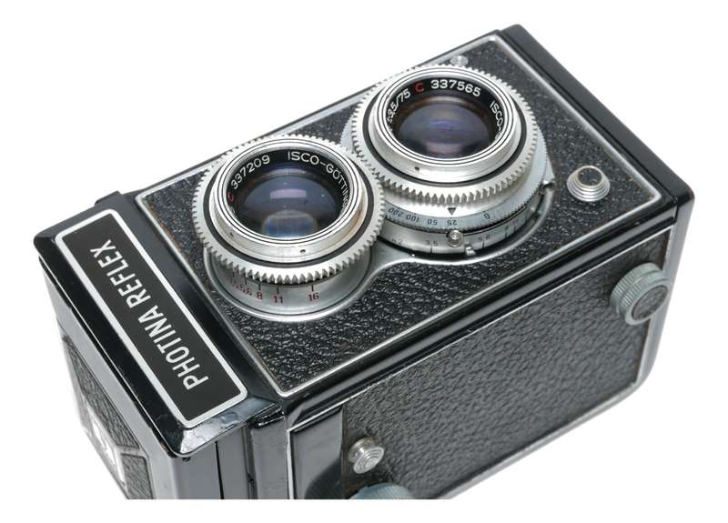 Photavit Photina Reflex III TLR Film Camera Isco Westar 3.5/75mm