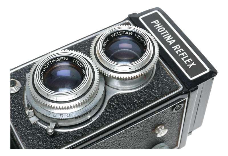 Photavit Photina Reflex III TLR Film Camera Isco Westar 3.5/75mm