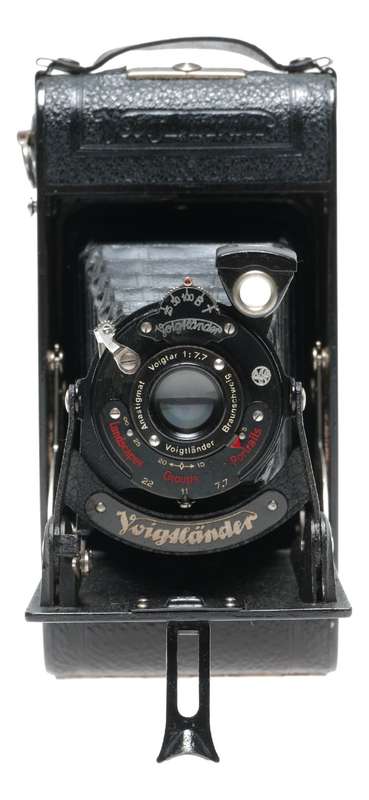 Voigtlander Bessa 1929 Folding 6x9 Roll Film Camera Voigtar 1:7.7