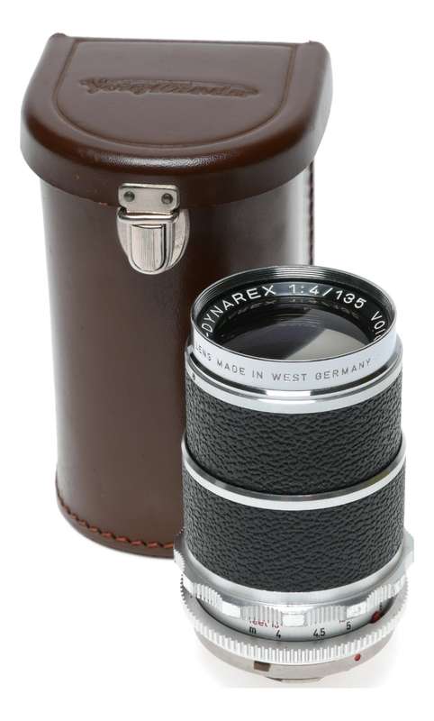 Voigtlander Super-Dynarex 1:4/135 Camera Lens Bessamatic